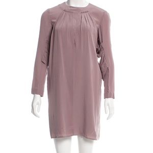 NWOT Miu Miu Silk Pleated Shift Dress